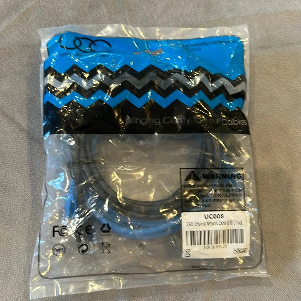 Brand new still in the package CAT 6 Ethernet Network cable